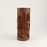 Bamboo brush pot, China, Qing Dynasty, 19th century [thumbnail]