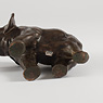 Bronze elephant, by Yoshimitsu (underside), Japan, Meiji Period, late 19th century [thumbnail]