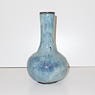 Shiwan blue flamb&eacute; vase, China, early 20th century [thumbnail]