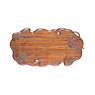 Carved hardwood leaf form tray, China, 19th century
 [thumbnail]