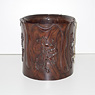 Huang-huali brush pot, China, Mid Qing Dynasty, 18th century [thumbnail]