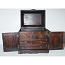 Hardwood cabinet (doors and top open), China, 21st century [thumbnail]