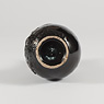 Black mirror glazed bottle vase (underside), China, Qing Dynasty, late 19th century [thumbnail]