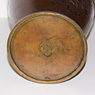 Mixed metal inlaid bronze vase
 (base), Japan, Meiji period, circa 1880 [thumbnail]