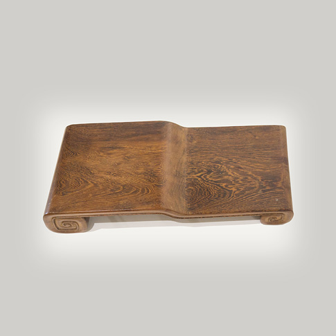 Jichimu wood display stand, China, 