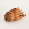 Carved wood Buddha&rsquo;s hand citron box (view 3), China,  [thumbnail]