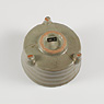 Longquan celadon incense burner (View of base), China, Ming Dynasty, 15th century [thumbnail]