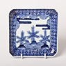 Arita blue and white porcelain dish, Japan, Edo period, late 18th century [thumbnail]