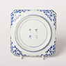 Arita blue and white porcelain dish (bottom), Japan, Edo period, late 18th century [thumbnail]
